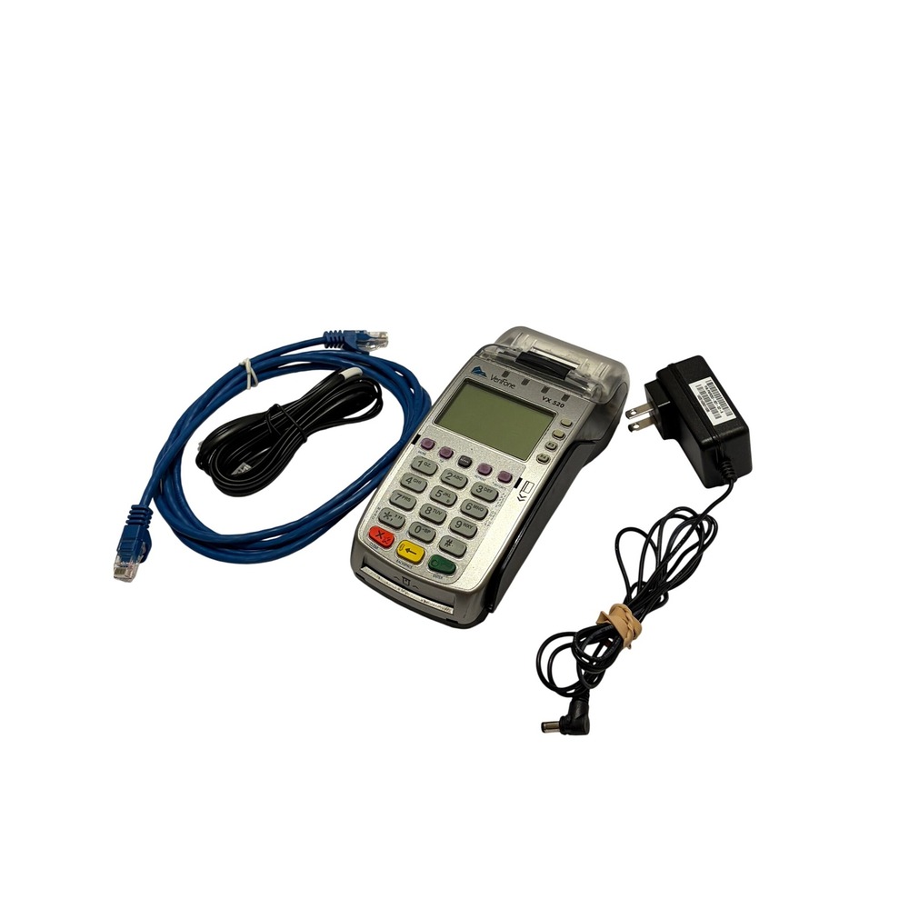Verifone VX 520 Credit Card Terminal Dial Ethernet CTLS M252-653-A3-NAA-3